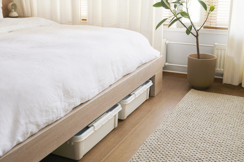 Bedroller 60 L met deksel en wielen