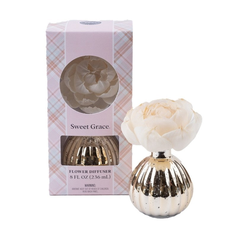 Flower Diffuser - Sweet Grace - Goud vaasje