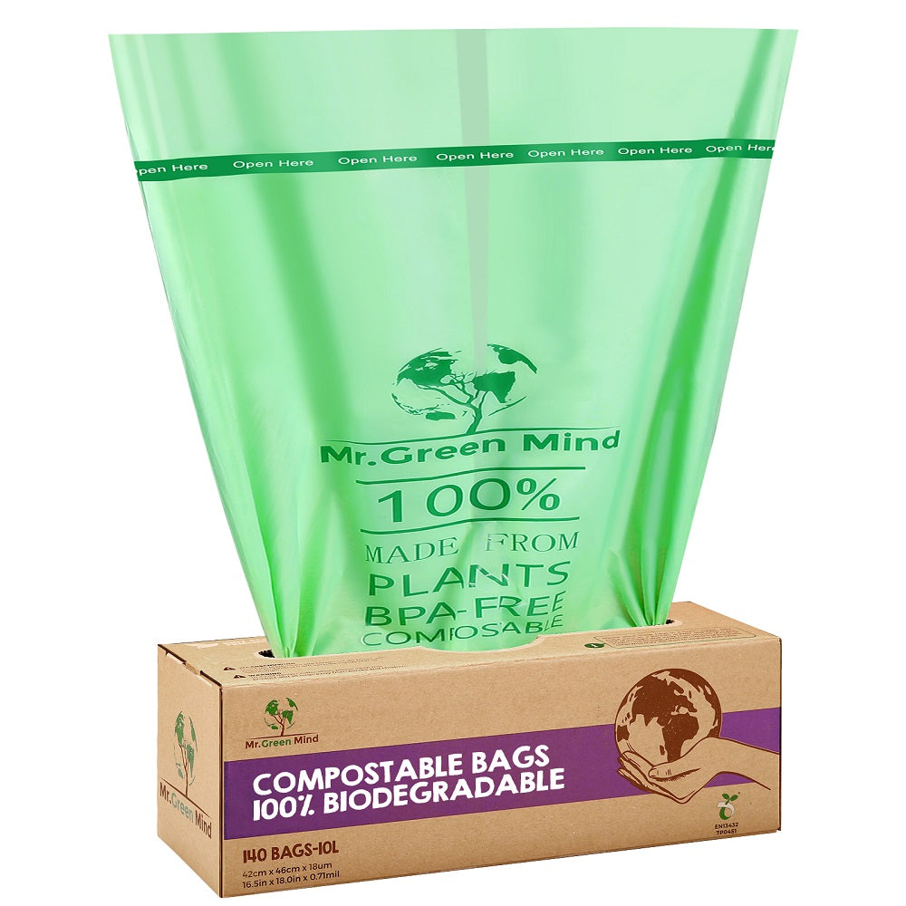 Biozakken 10 liter - 140 stuks