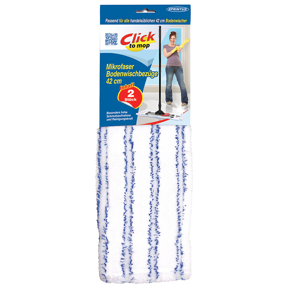 Click To Mop vervangmop 2 stuks