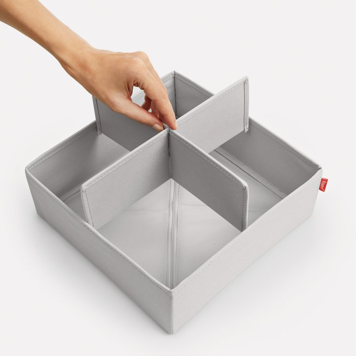 Lade organizerset van polyester met rits