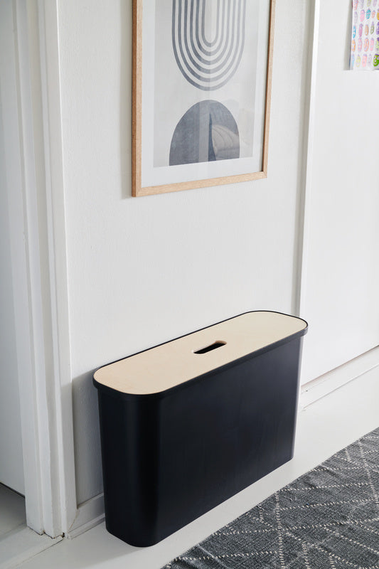 Collect Bin 46L Slim - zwart