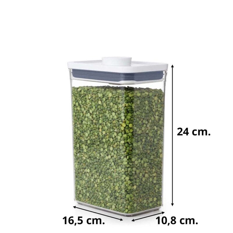 POP container 2.0 rechthoek 2,6L - MEDIUM