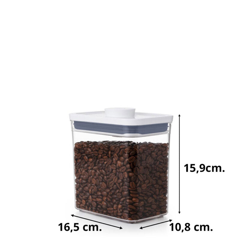 POP container 2.0 rechthoek 1,6L - SMALL