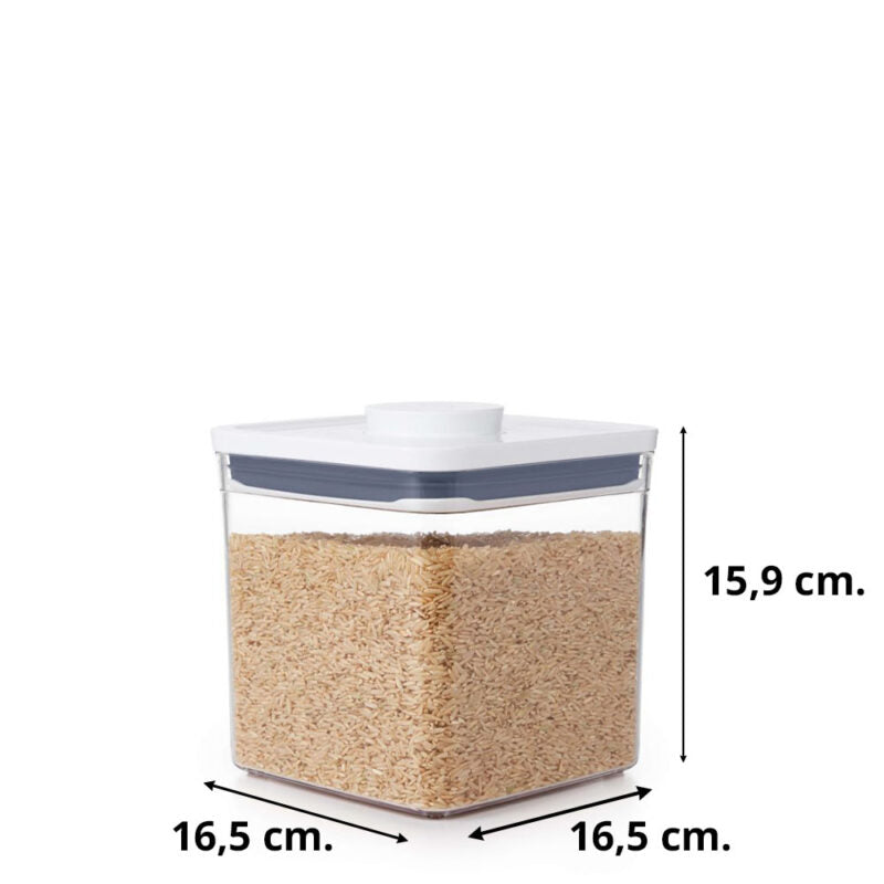 POP container 2.0 square 2,6L - SMALL