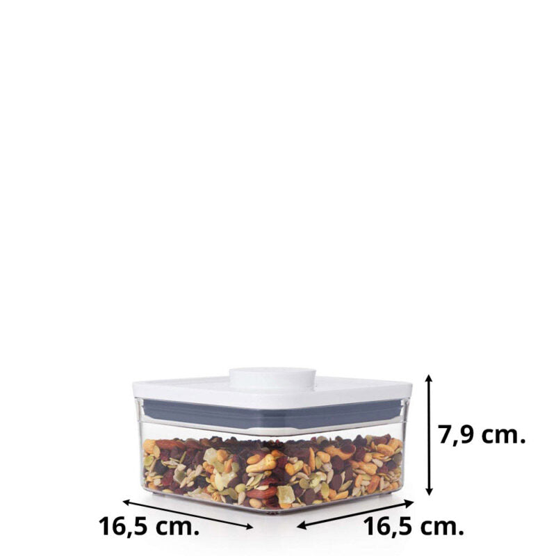 POP container 2.0 square 1,0L - X SMALL