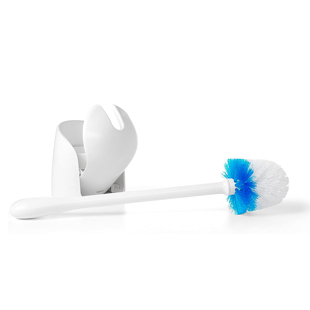 OXO Toiletborstel met compacte houder wit