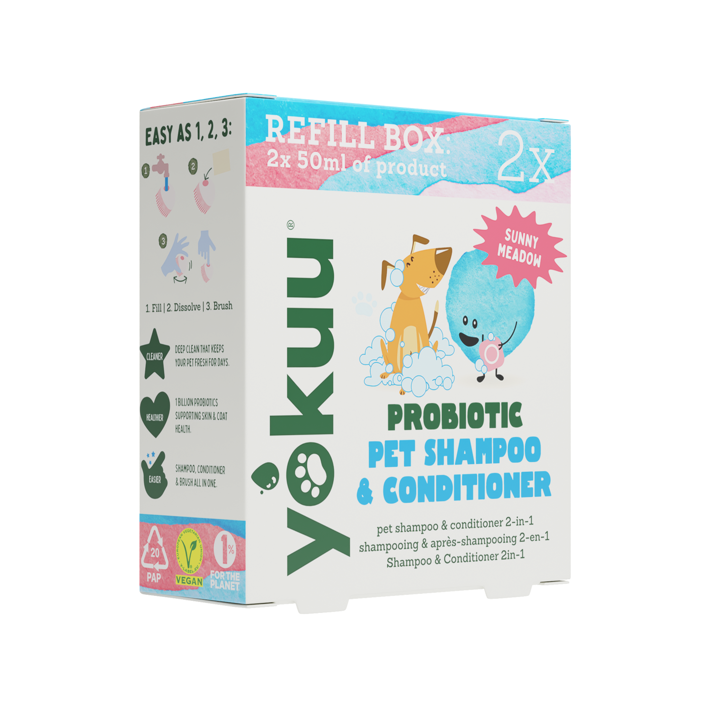 Shampoo & Conditioner voor Huisdieren Refill