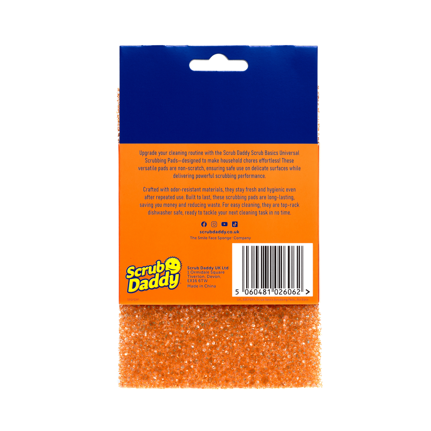 Scrub Basics Scrubbing Pads (3st)