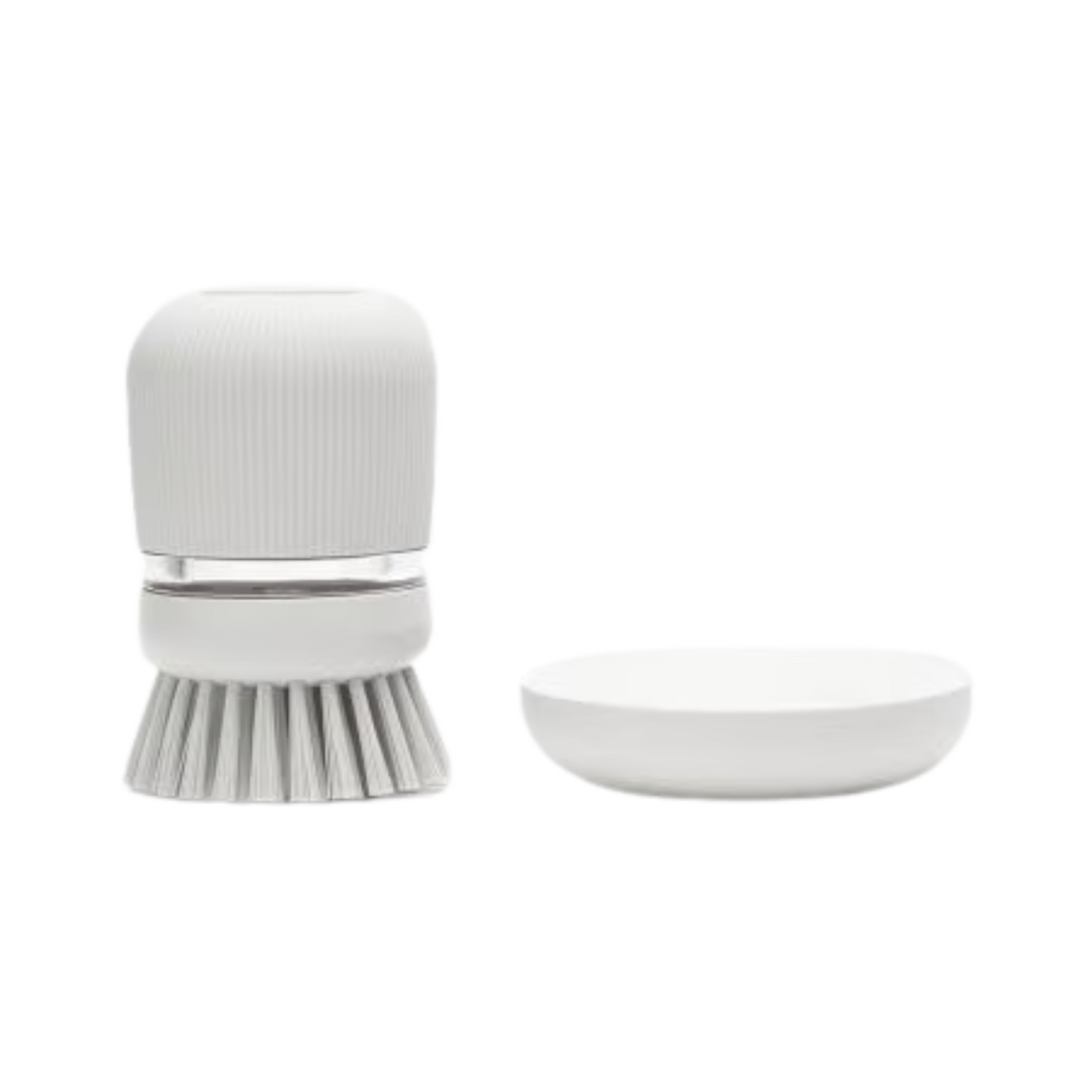 Afwasborstel met zeepdispenser