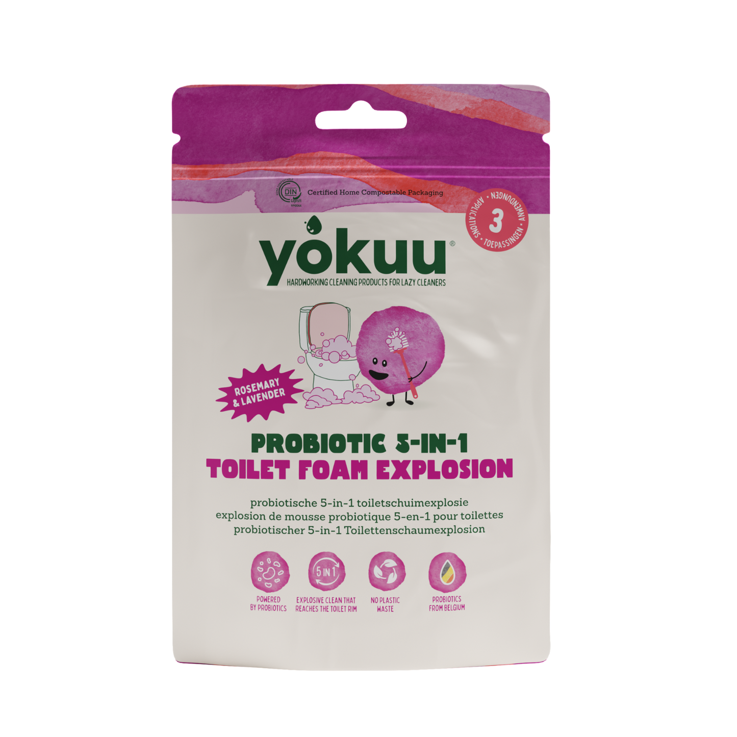 Yokuu Toilet Foam Explosion