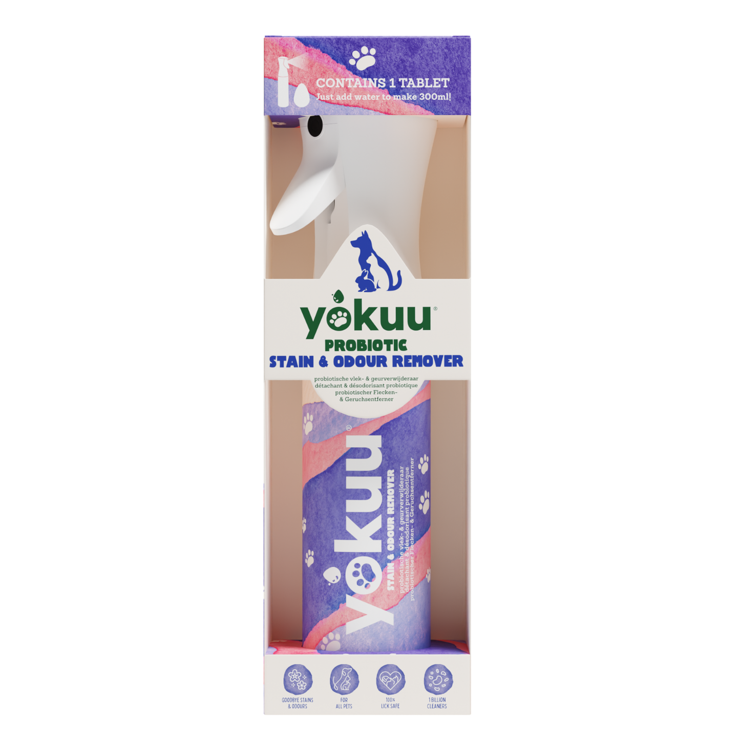 Yokuu Vlek- & geur Verwijderaar voor Huisdieren