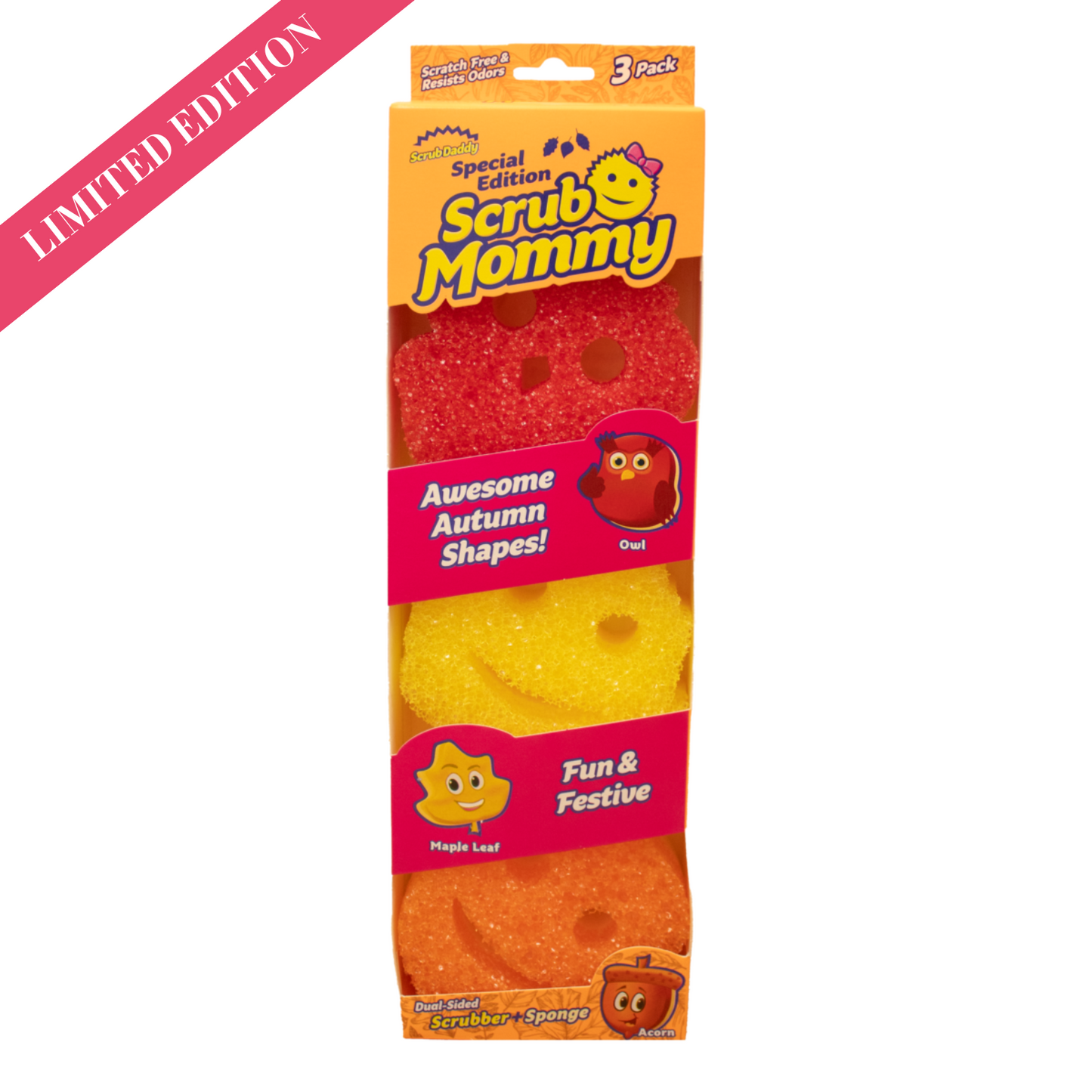 Scrub Mommy Autumn 3 Pack