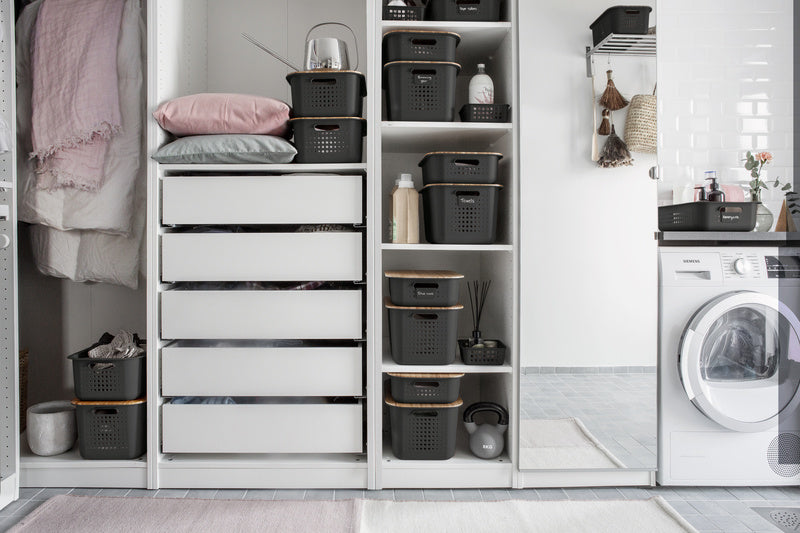Opbergmand antraciet - 13L