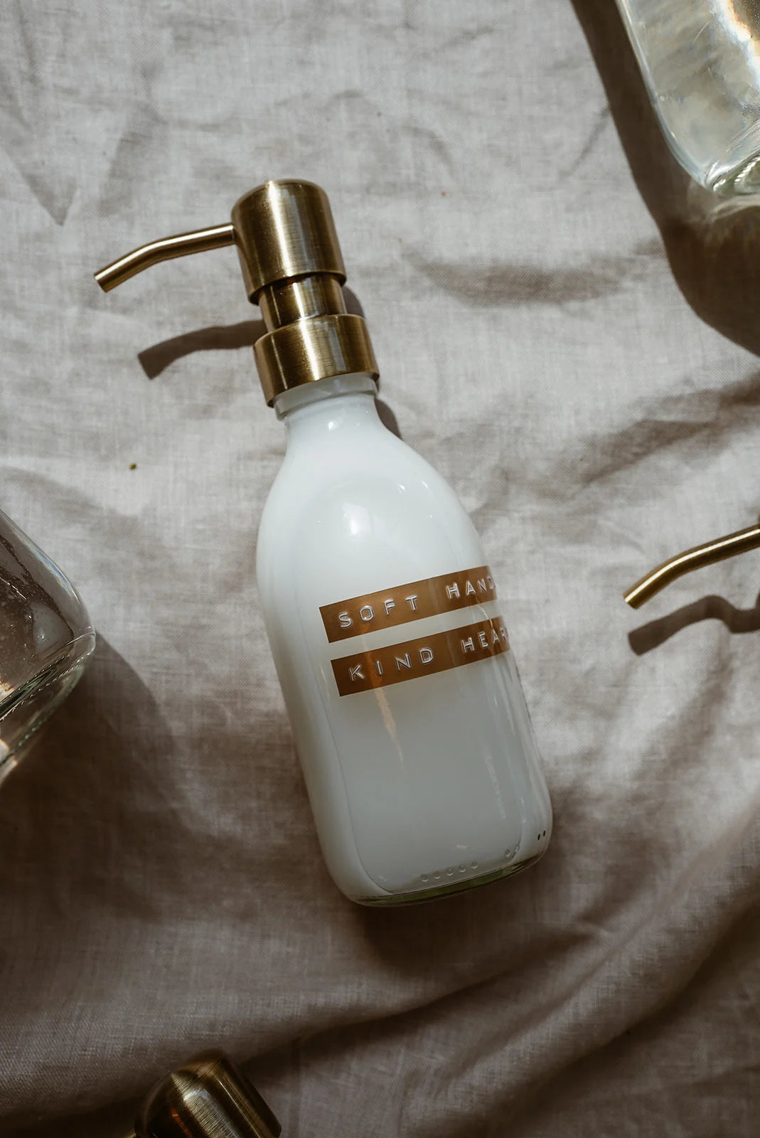 Handlotion Fresh Linen Transparant Glas - 250 ml