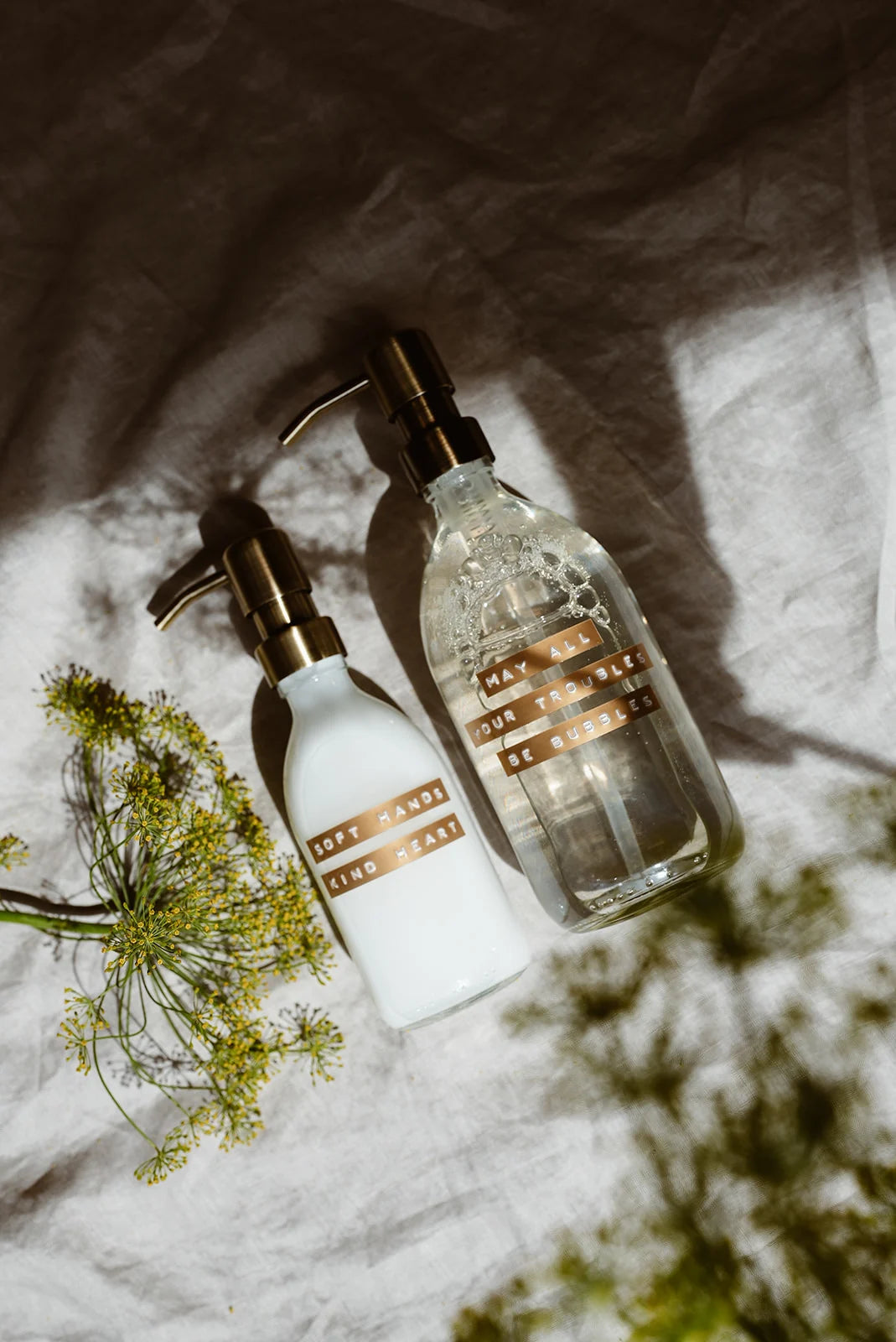 Handlotion Fresh Linen Transparant Glas - 250 ml