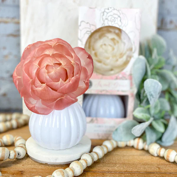 Flower Diffuser - Sweet Grace - Wit vaasje