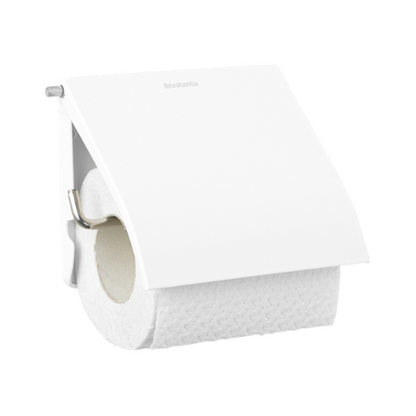 Toiletrolhouder met klep