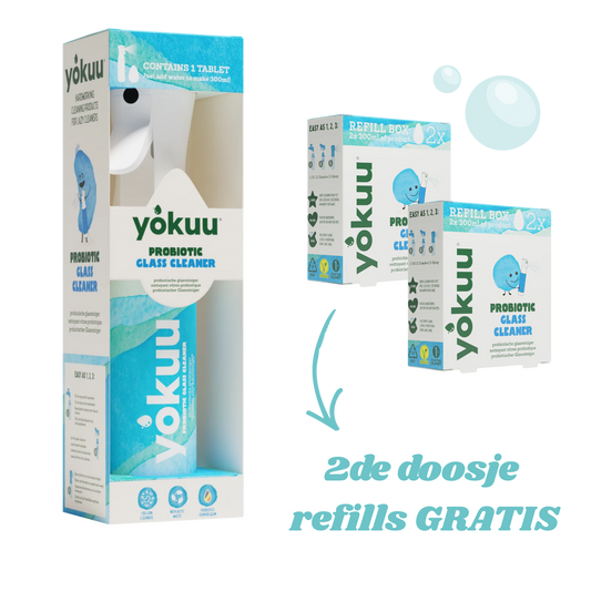 Yokuu Glasreiniger Voordeelbundel