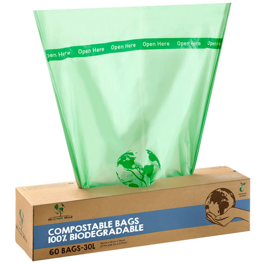Biozakken 30 liter - 60 stuks