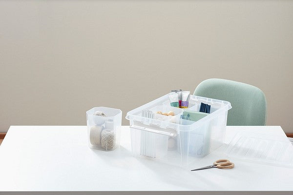 Classic 15 opbergbox + onderverdelingen met deksel