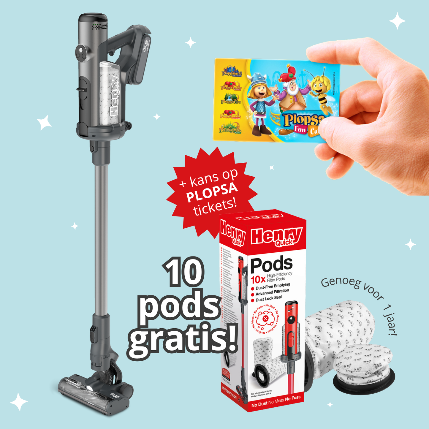 Henry Quick Steelstofzuiger