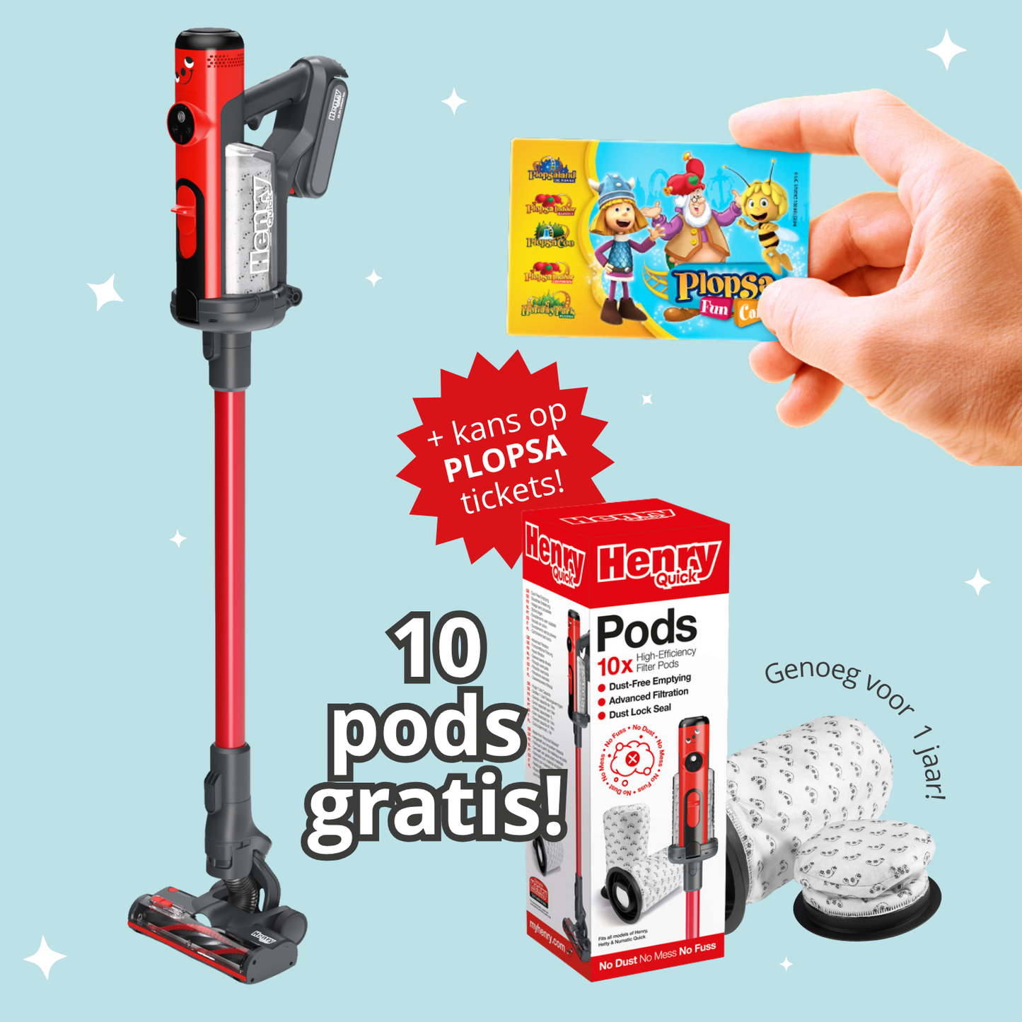 Henry Quick Steelstofzuiger