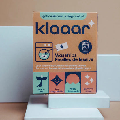 Klaaar wasstrips voor gekleurde was (40 wasbeurten)