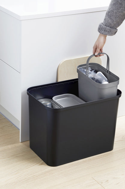 Collect Bin 76L Set  - zwart