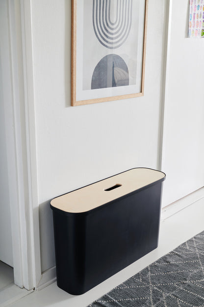 Collect Bin 46L Slim - zwart