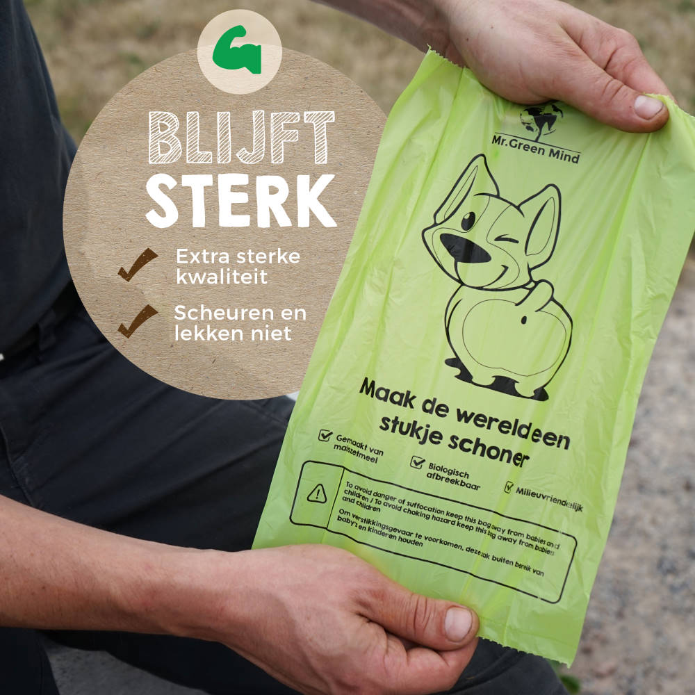 Bio hondenpoepzakjes – 600 stuks