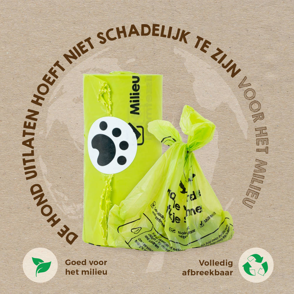 Bio hondenpoepzakjes – 600 stuks