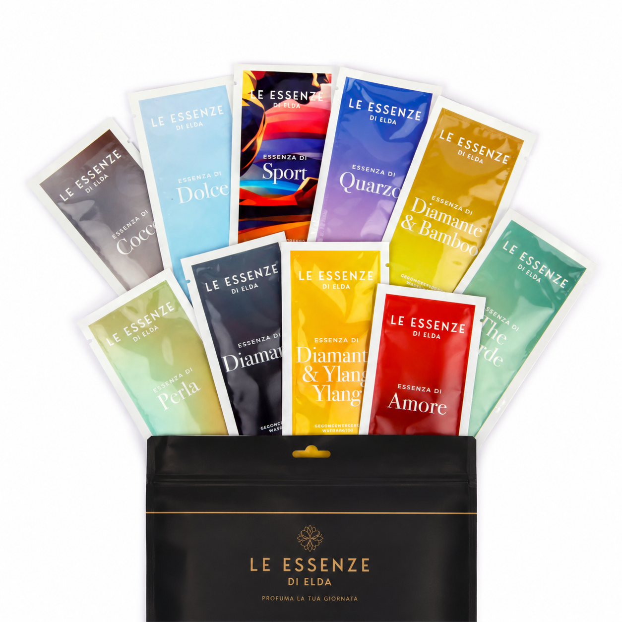 Le Essenze di Elda wasparfum proefpakket 10 x 10ml
