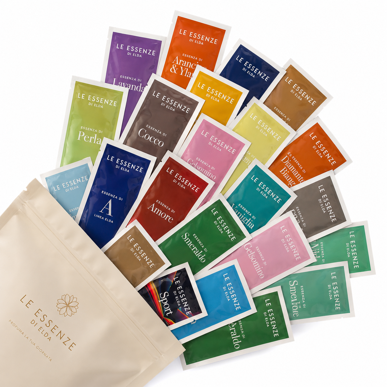 Le Essenze di Elda wasparfum proefpakket 34 x 10ml