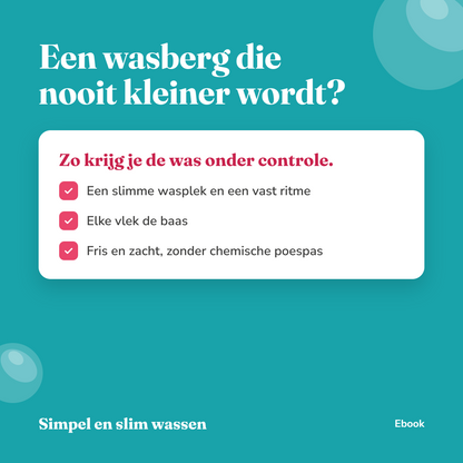 Simpel en slim wassen | E-book