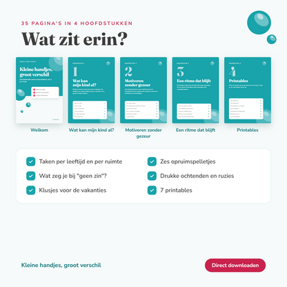 Kleine handjes, Groot verschil | E-book