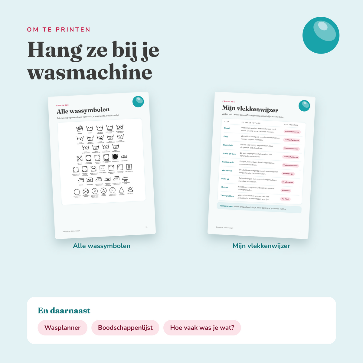 Simpel en slim wassen | E-book