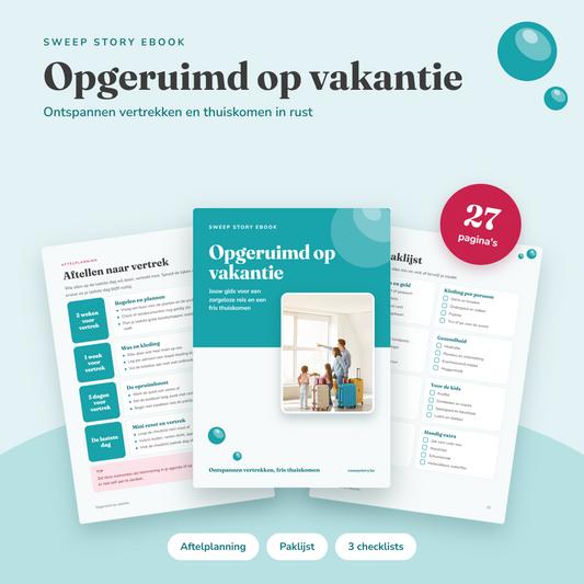 Opgeruimd op vakantie | E-book
