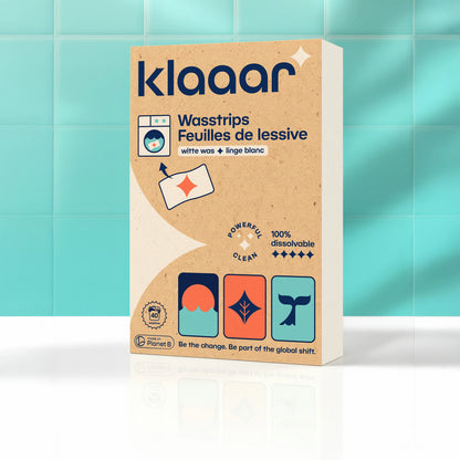 Klaaar Wasstrips voor Witte was