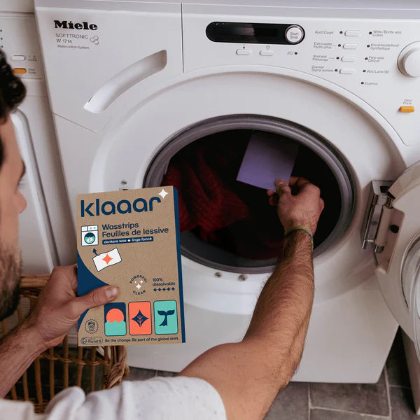 Klaaar Wasstrips voor Donkere Was