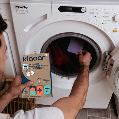 Klaaar Wasstrips voor Donkere Was