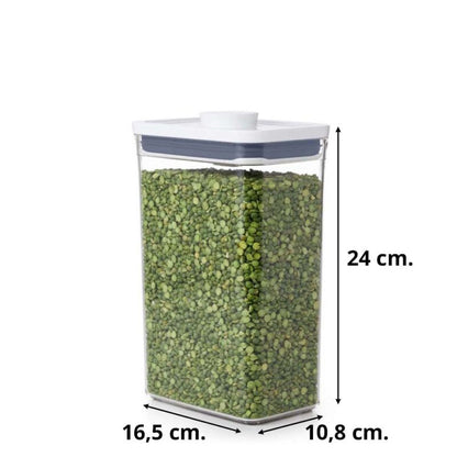 POP container 2.0 rechthoek 2,6L - MEDIUM