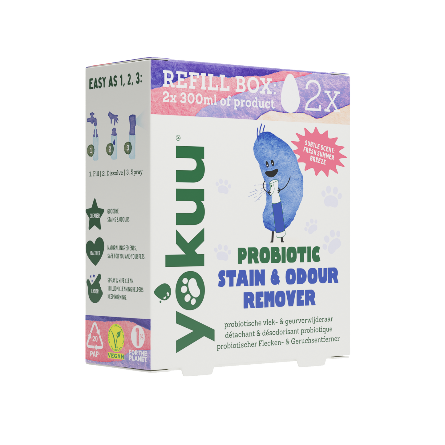 Yokuu Vlek- & geur Verwijderaar voor Huisdieren Refill