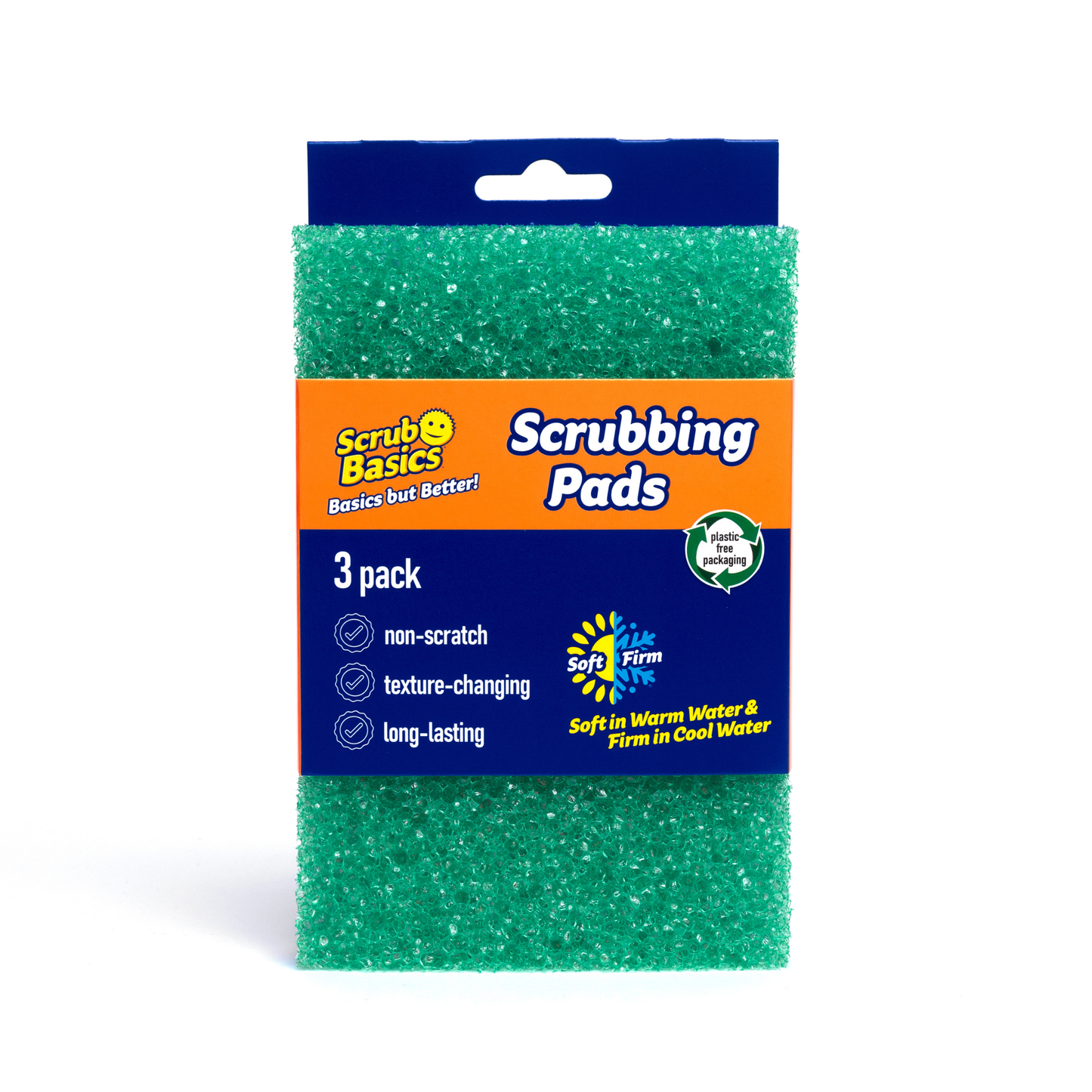 Scrub Basics Scrubbing Pads (3st)