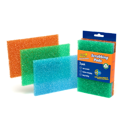 Scrub Basics Scrubbing Pads (3st)
