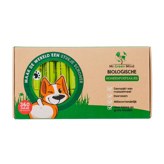 Bio hondenpoepzakjes – 360 stuks