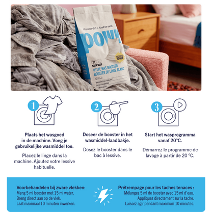 POWR Witte Was Booster