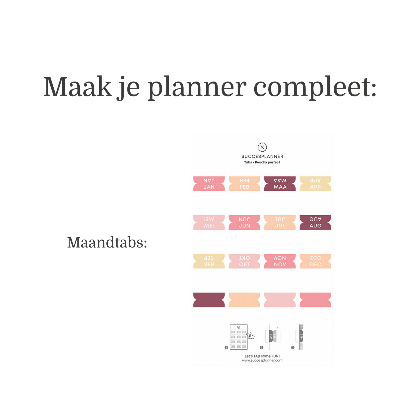 Huishoudplanner 2027 SweepStory x SuccesPlanner