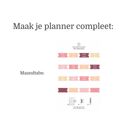 Huishoudplanner 2027 SweepStory x SuccesPlanner