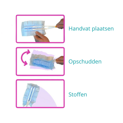 NIMBUS Magic Duster Refill - 20 Navullingen - Geschikt voor Swiffer Handvat